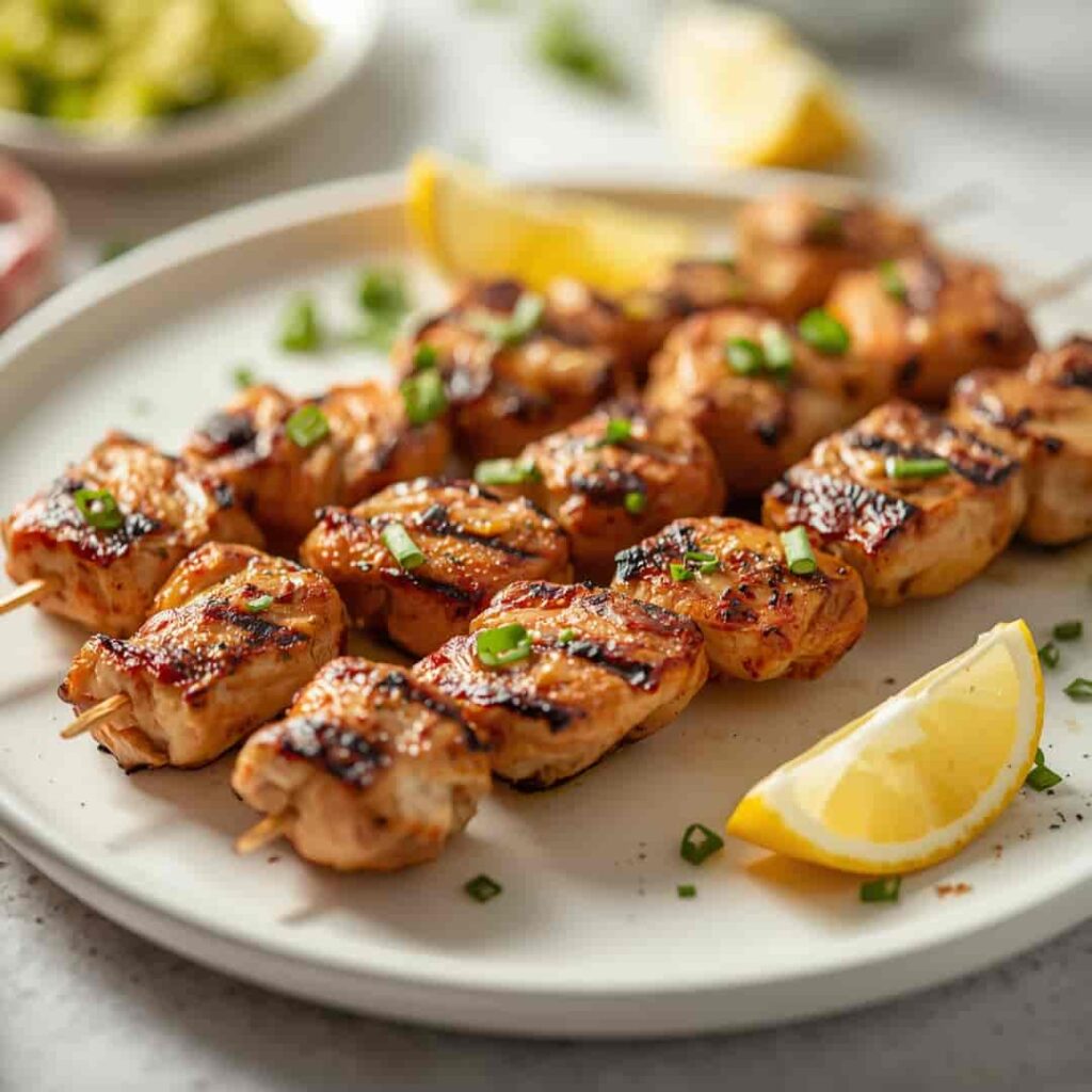 Grilled Chicken Kabobs
