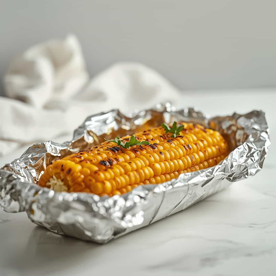 Grilled Corn on the Cob in Foil