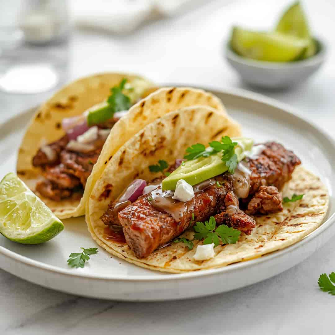 Grilled Street Corn Steak Tacos