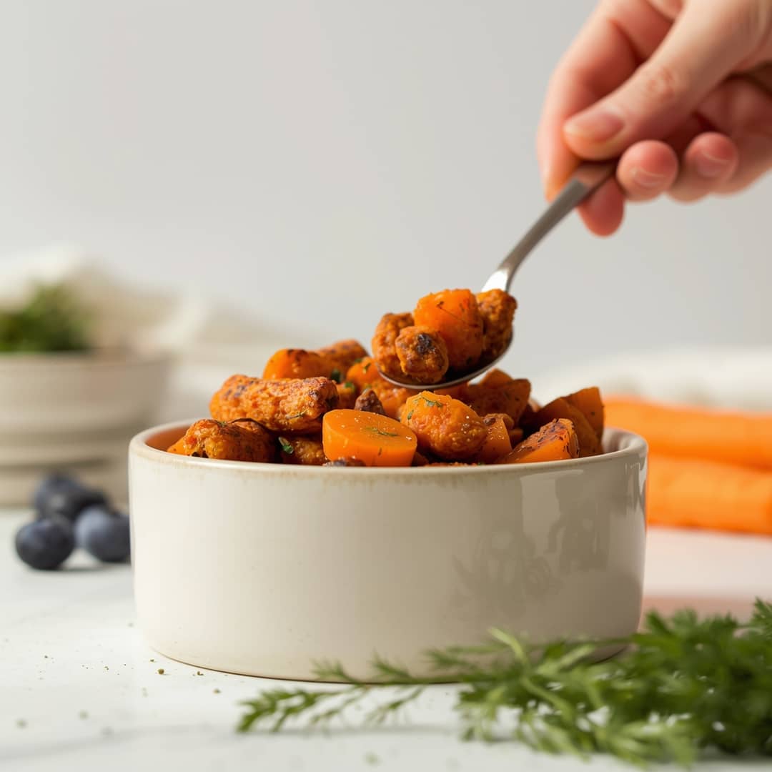 Healthy Dog Twists Blueberries Carrots