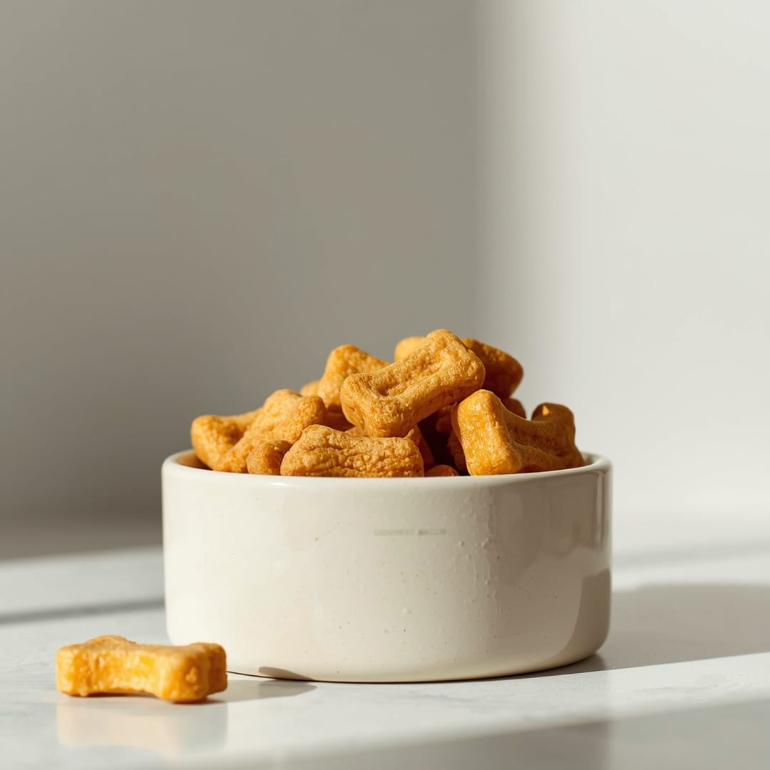 Wholesome Cheesy Crunch Bones Dog Treats 2 Wholesome Cheesy Crunch Bones Dog Treats