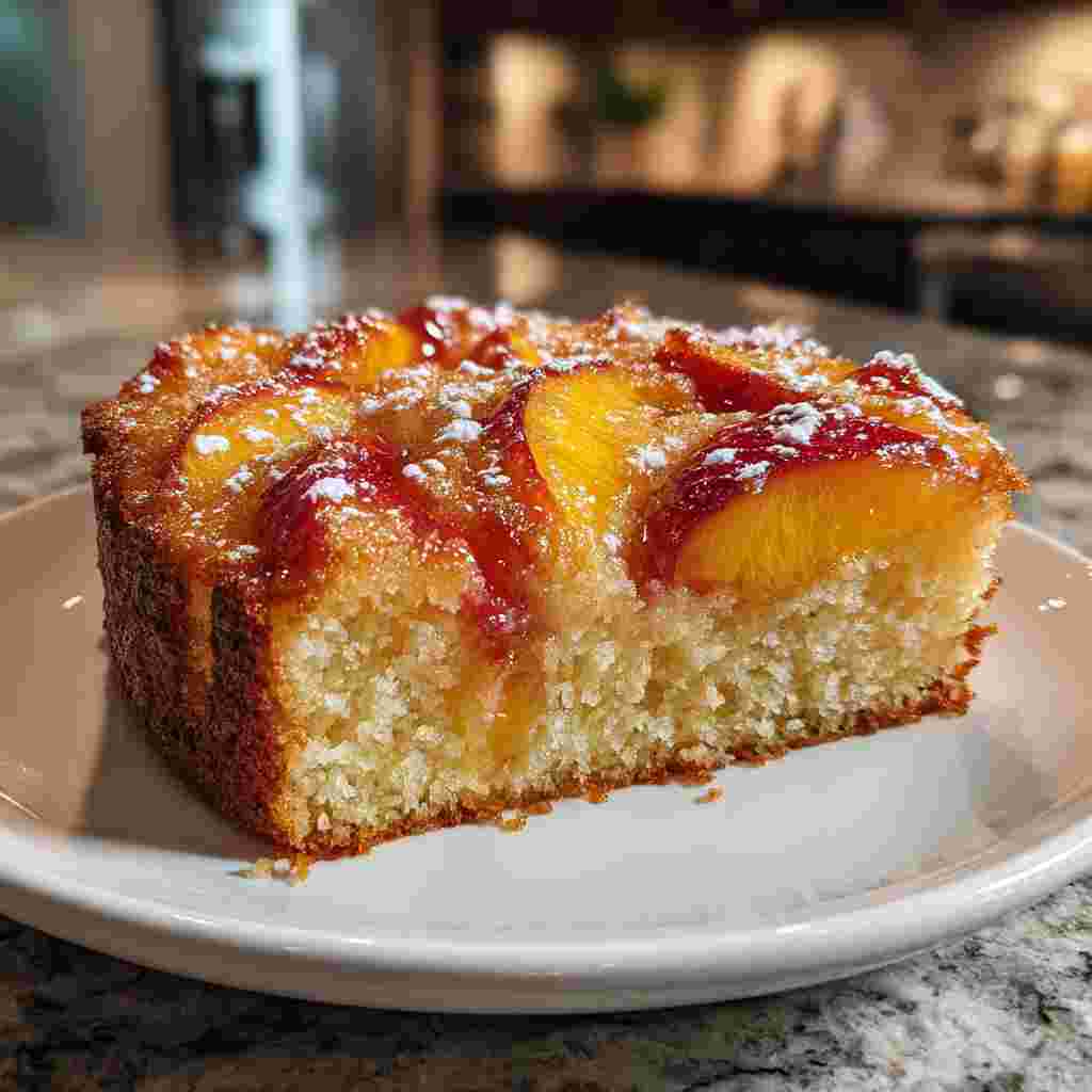 Ina Garten Fresh Peach Cake