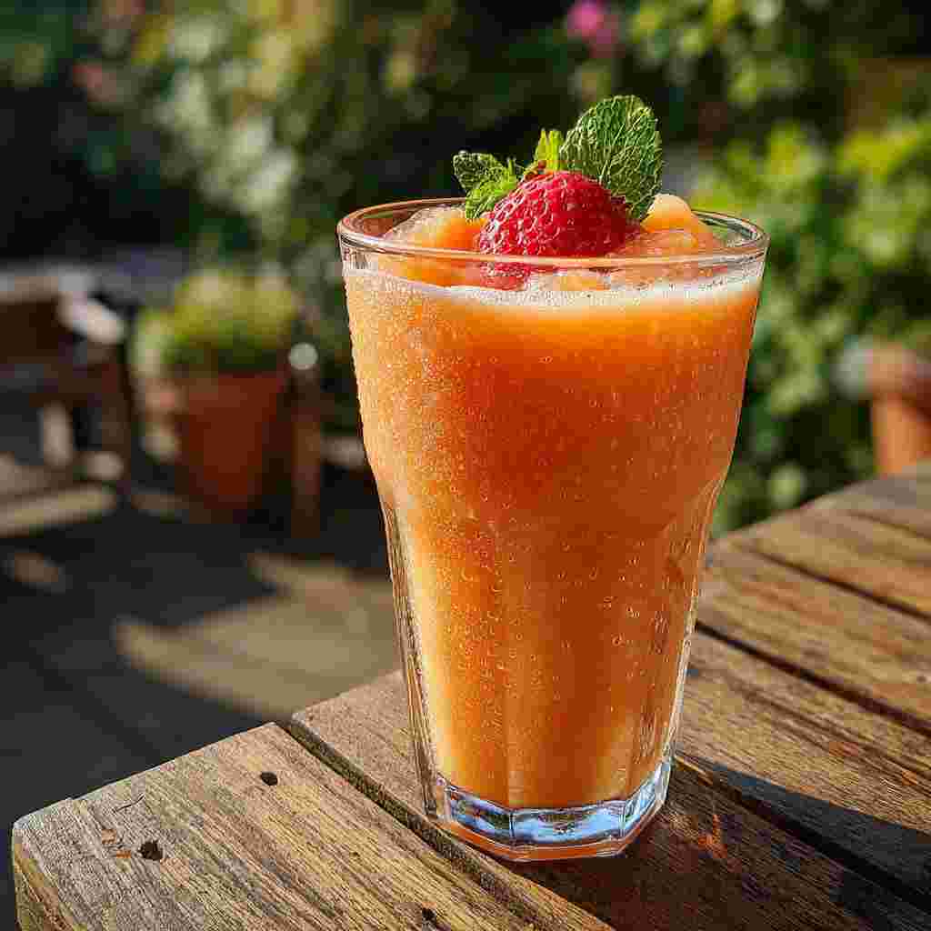Strawberry Peach Smoothie