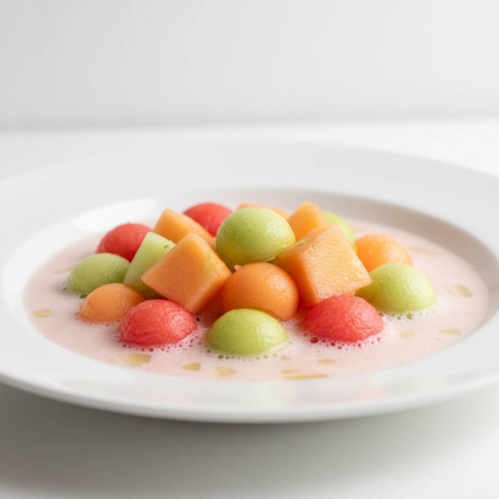Agua Fresca Melon Salad