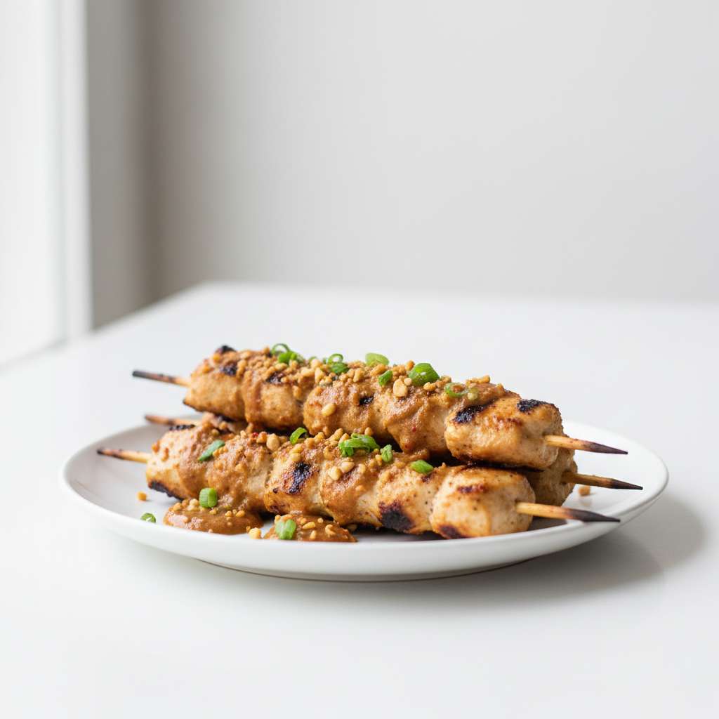 Bang Bang Chicken Skewers