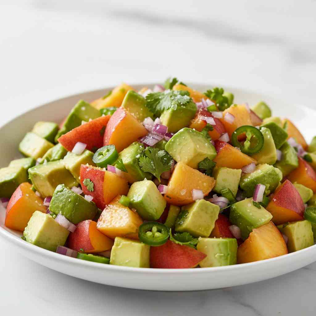 Best Avocado Peach Salsa