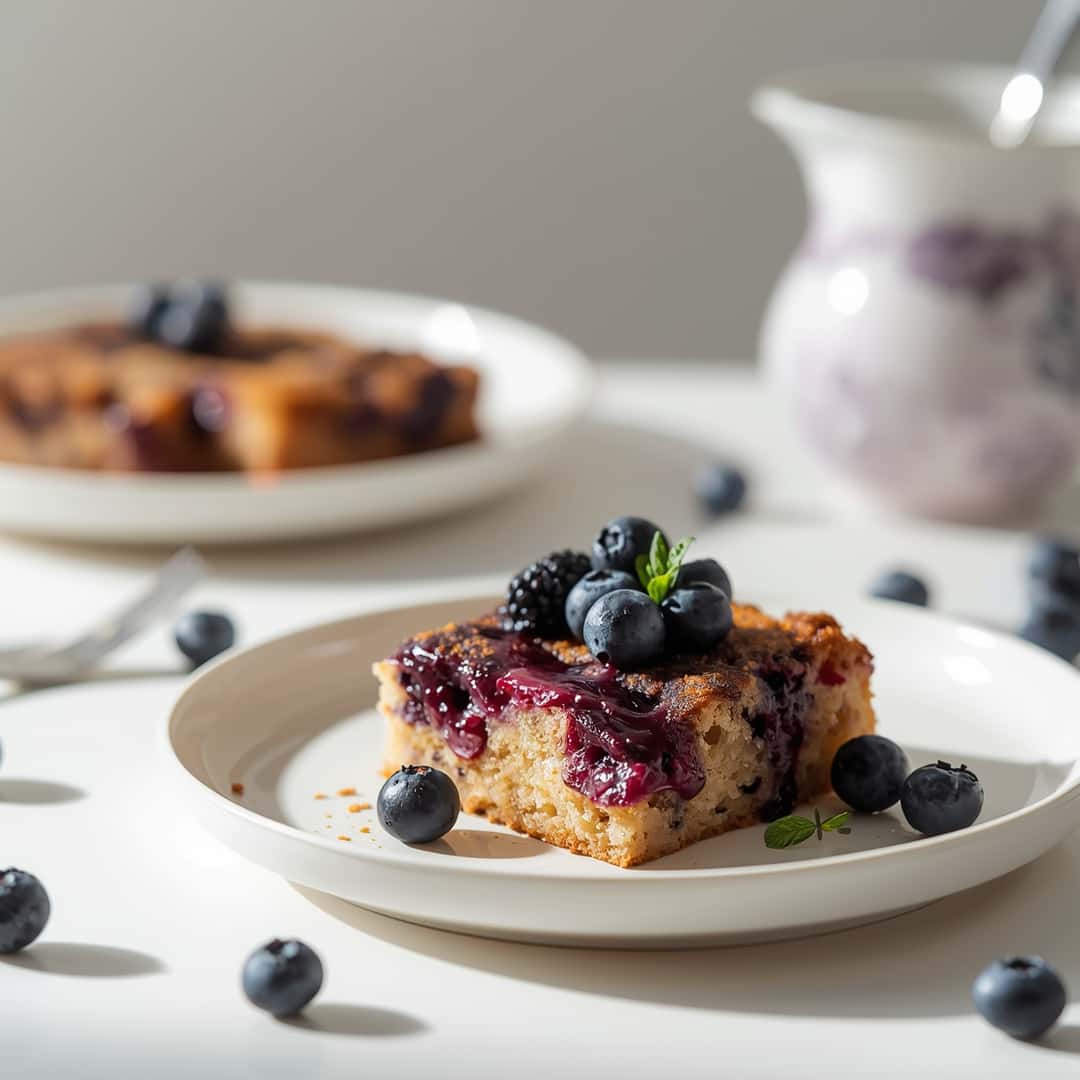 blueberry breakfast cake