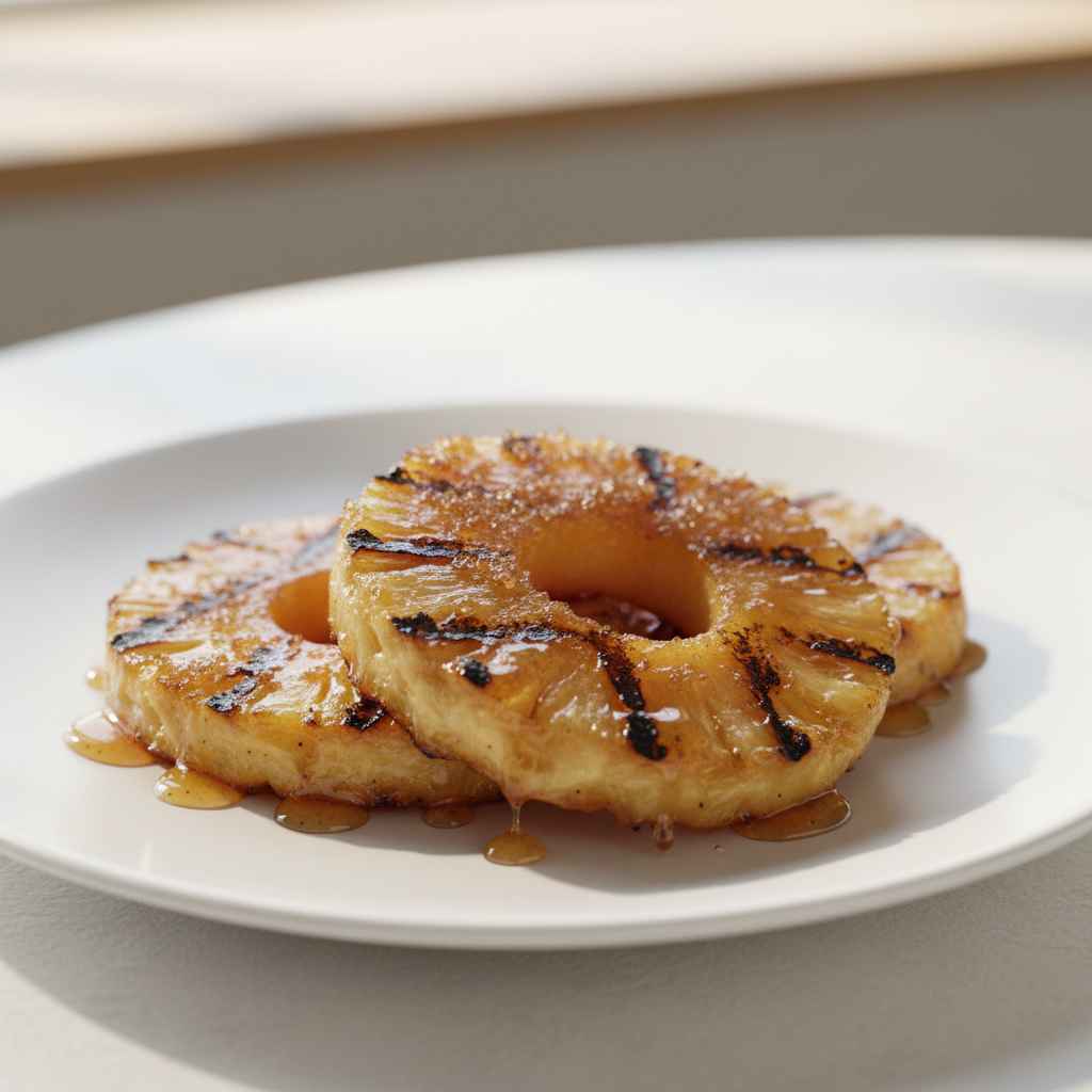 Brown Sugar Grilled Pineapple