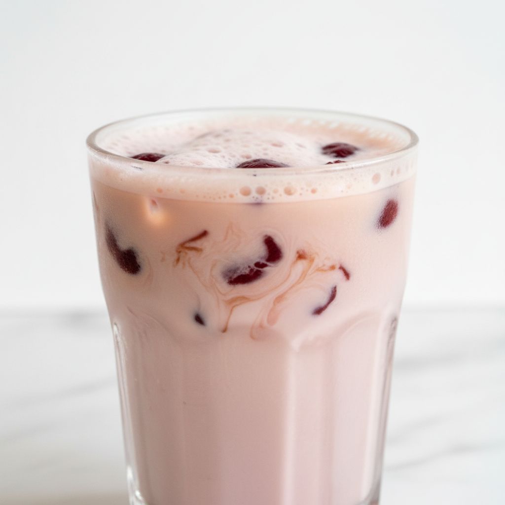 Cherry Earl Grey Milk Tea