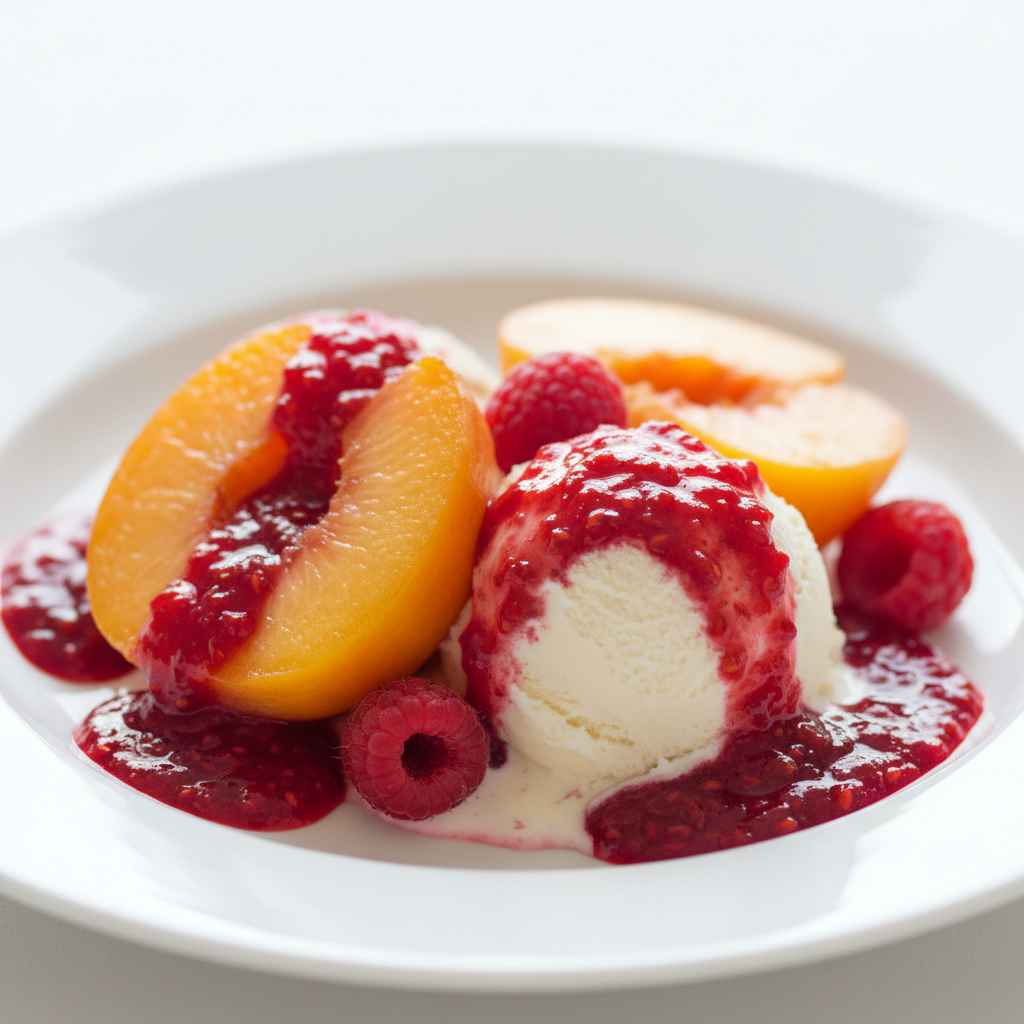 Classic Peach Melba Recipe