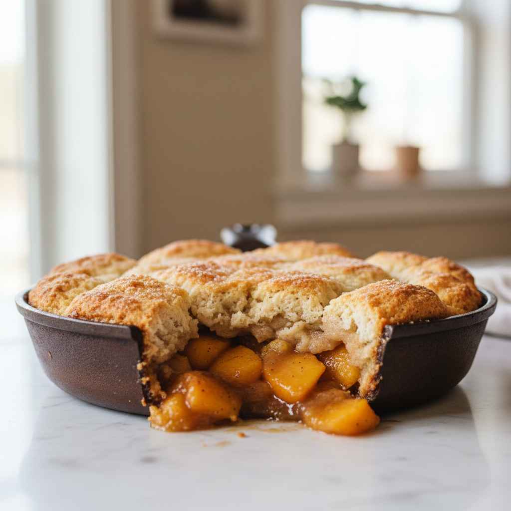 Classic Southern Peach Cobbler