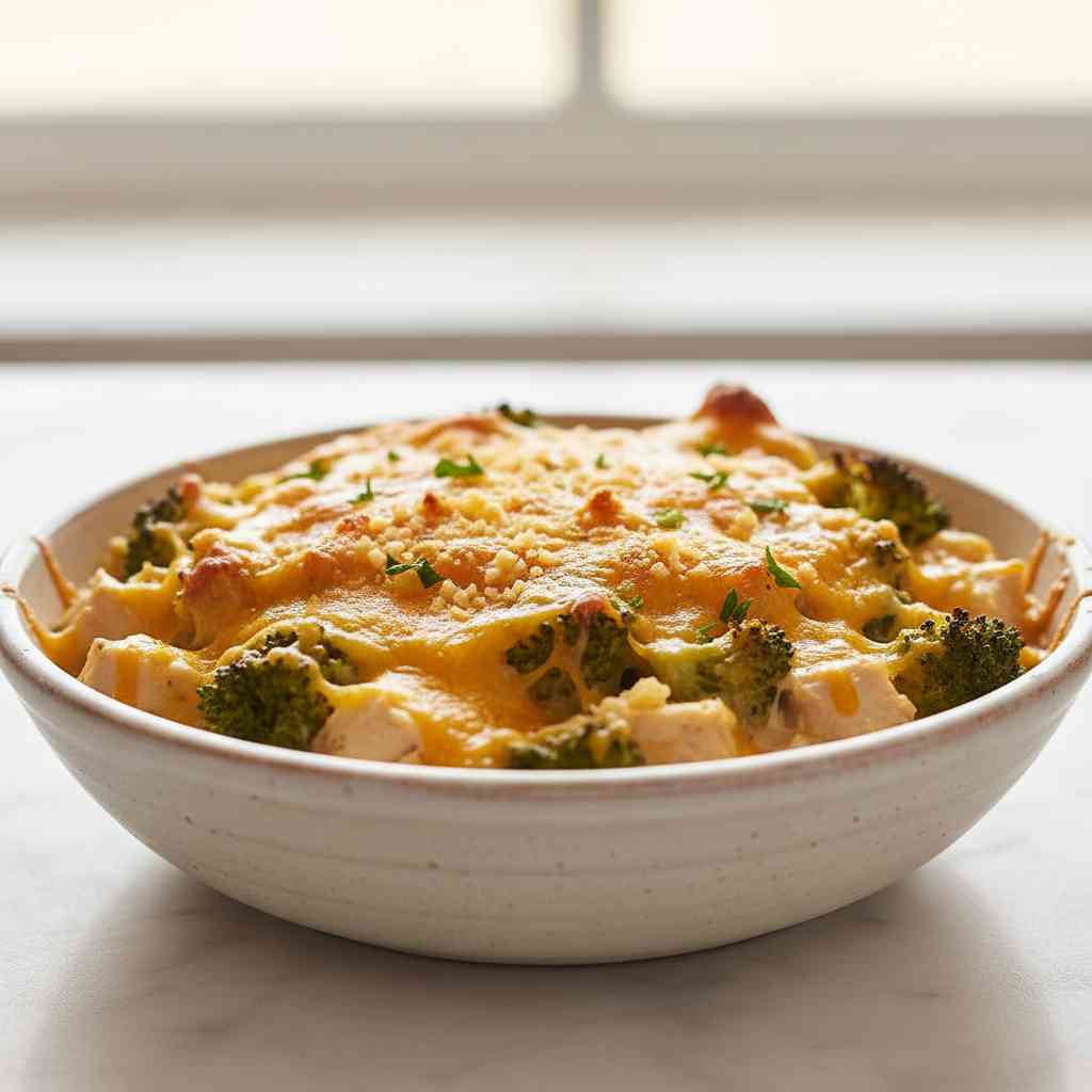 Cozy Broccoli Cheddar Chicken
