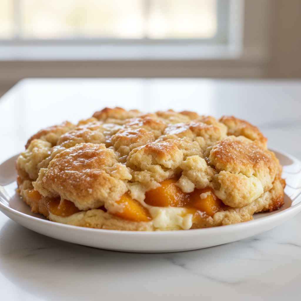 Cream Cheese Peach Cobbler 2 Cream Cheese Peach Cobbler