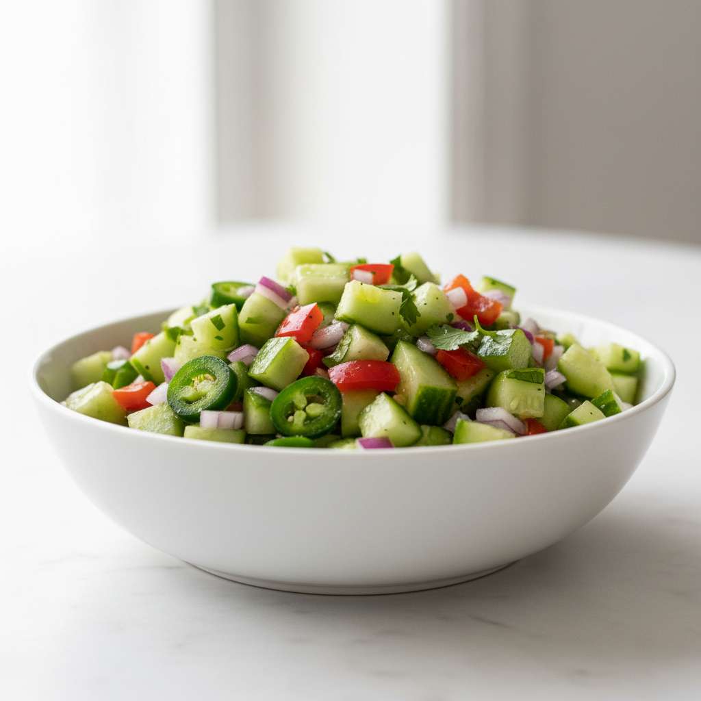 Crisp Cucumber Salsa Recipe