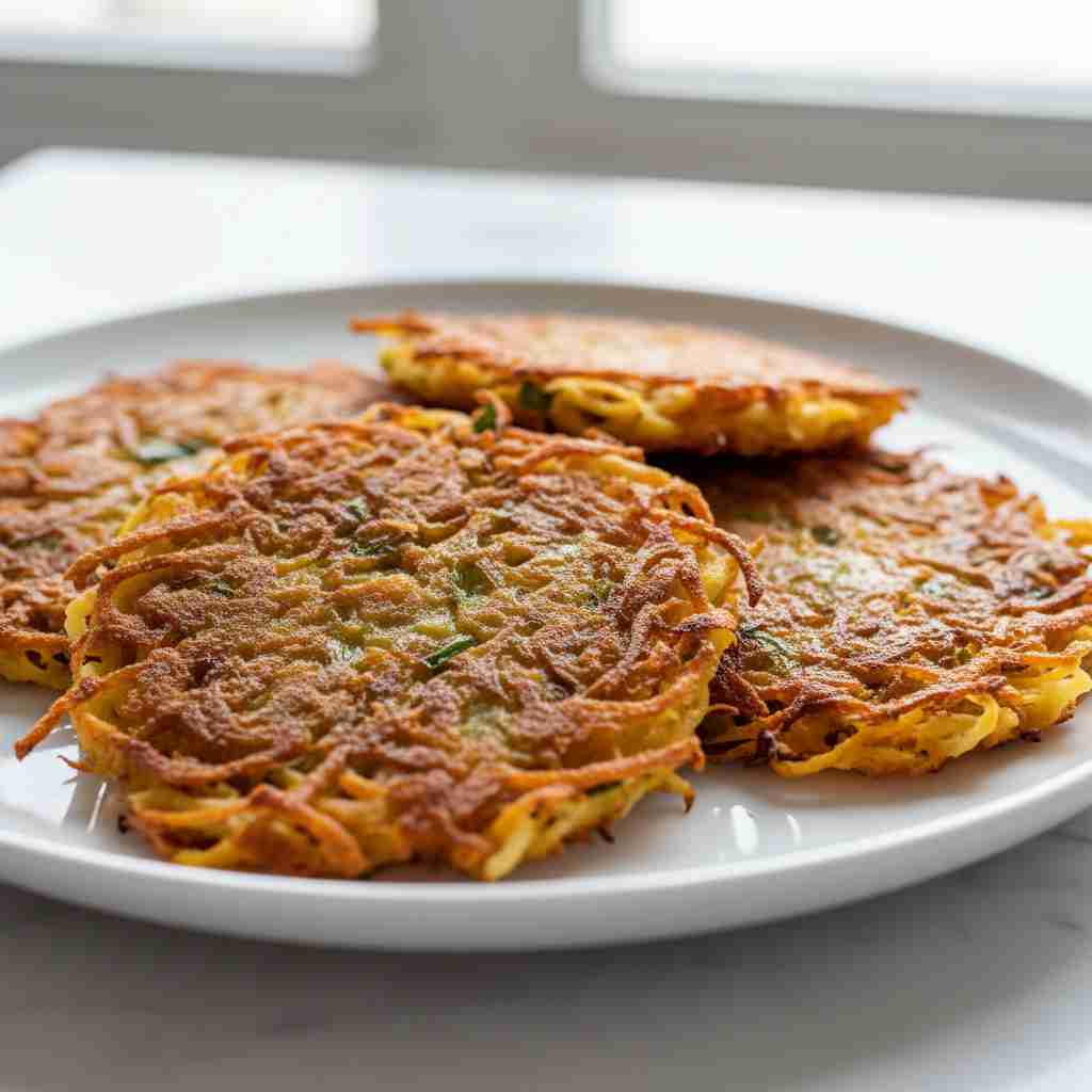 Crispy spaghetti squash hash browns low carb