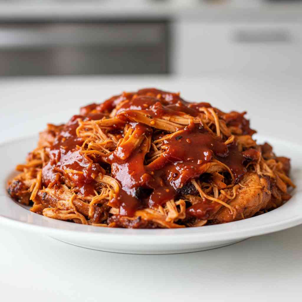 Crockpot BBQ Pulled Chicken