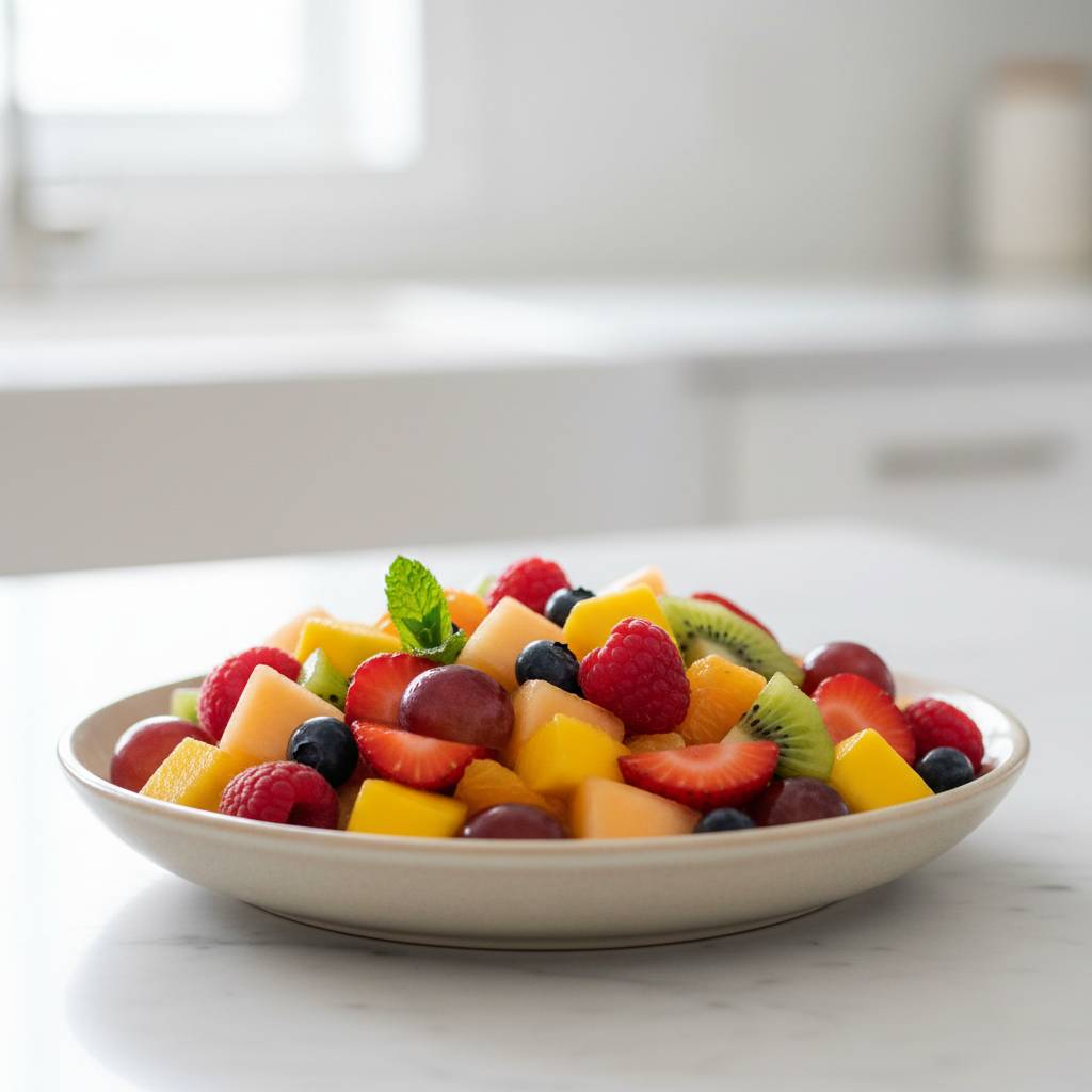 Delicious Brunch Fruit Salad
