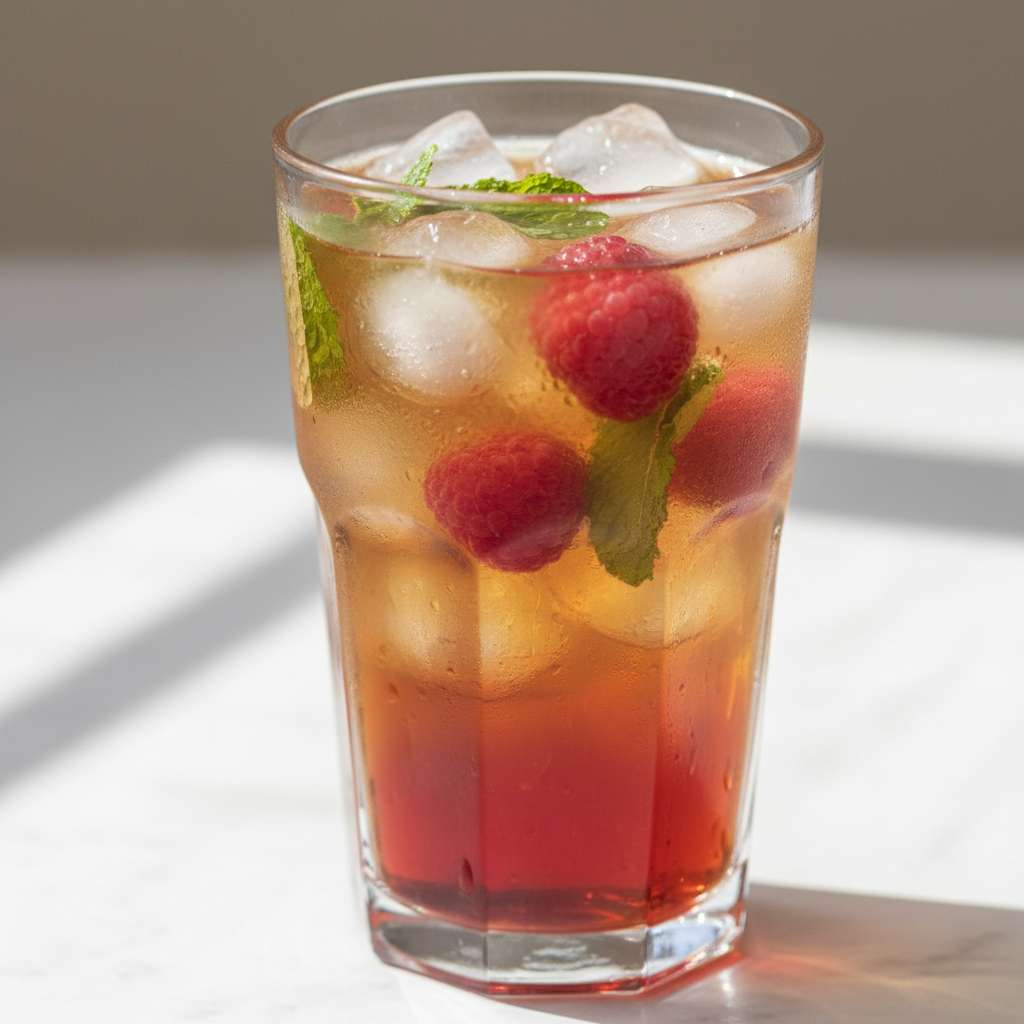 Earl Grey Raspberry Iced Tea