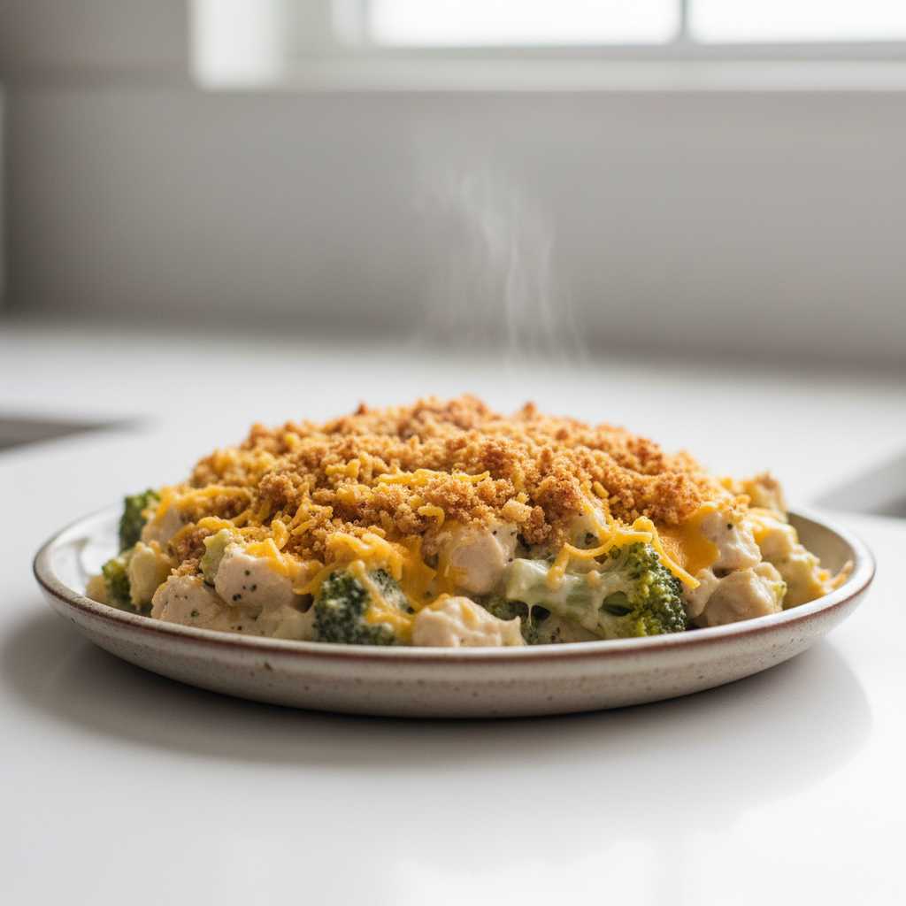 Easy Crockpot Chicken Divan