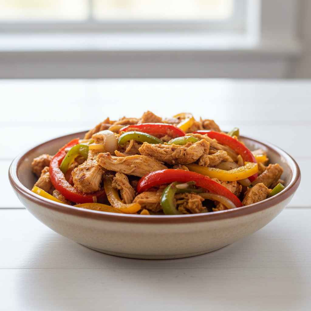 Easy Crockpot Fajitas