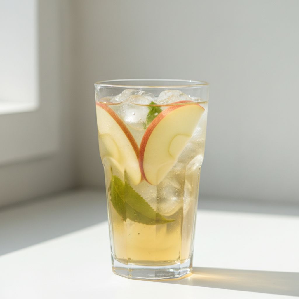Easy Iced Apple Green Tea