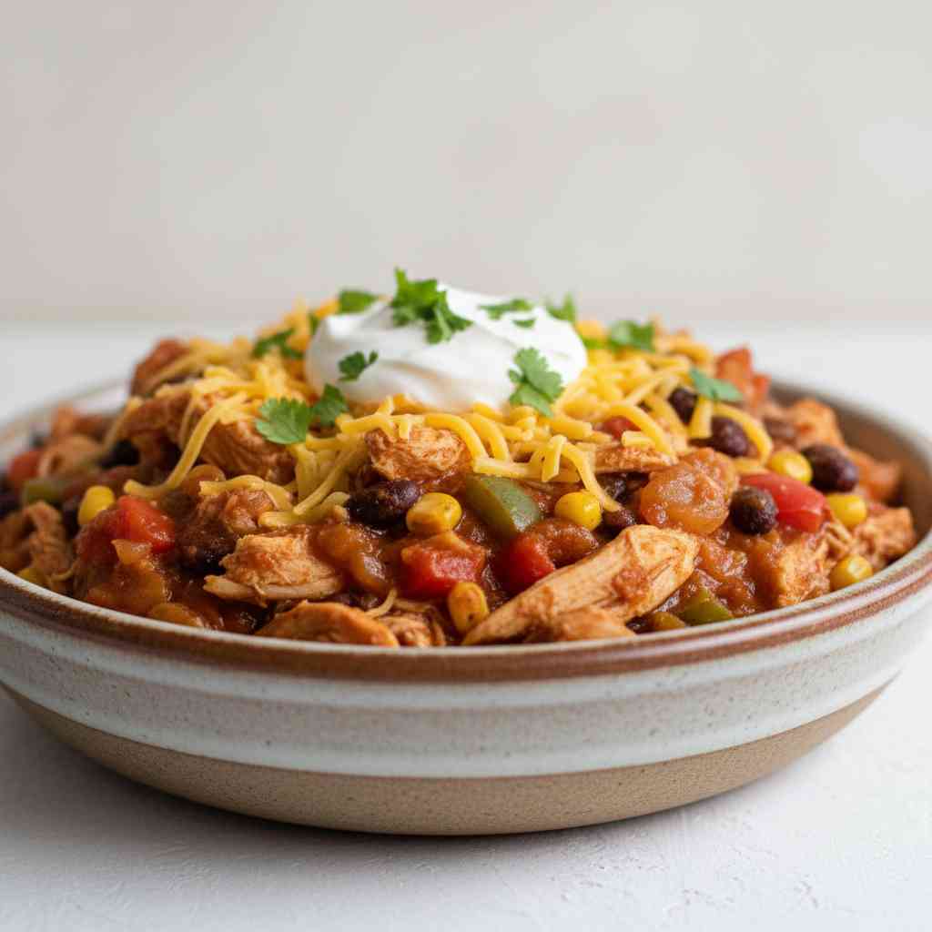 Easy Southwest Crock Pot Chicken