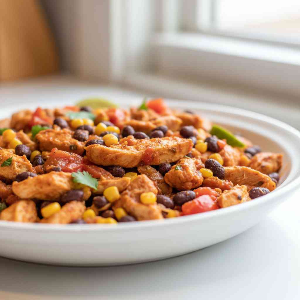 Fiesta Chicken Crock Pot