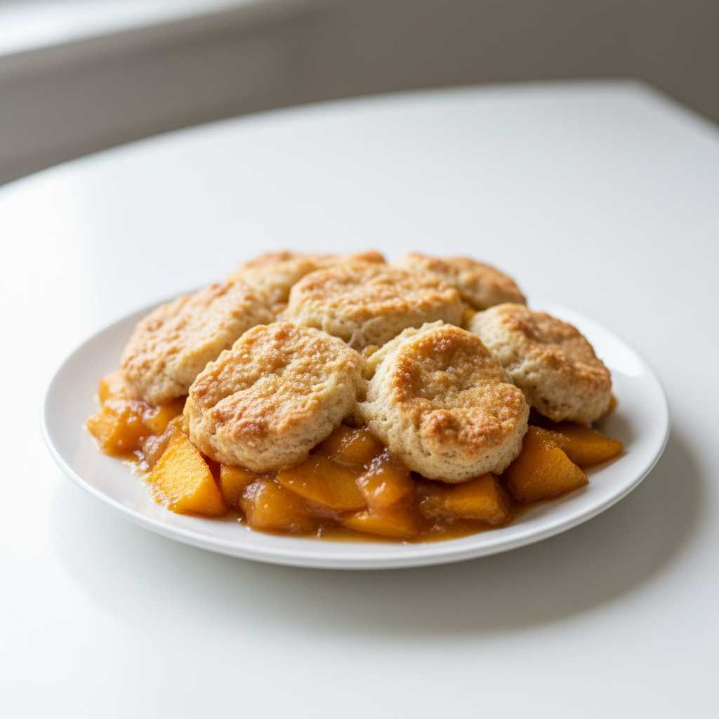 Fresh Peach Cobbler Recipe