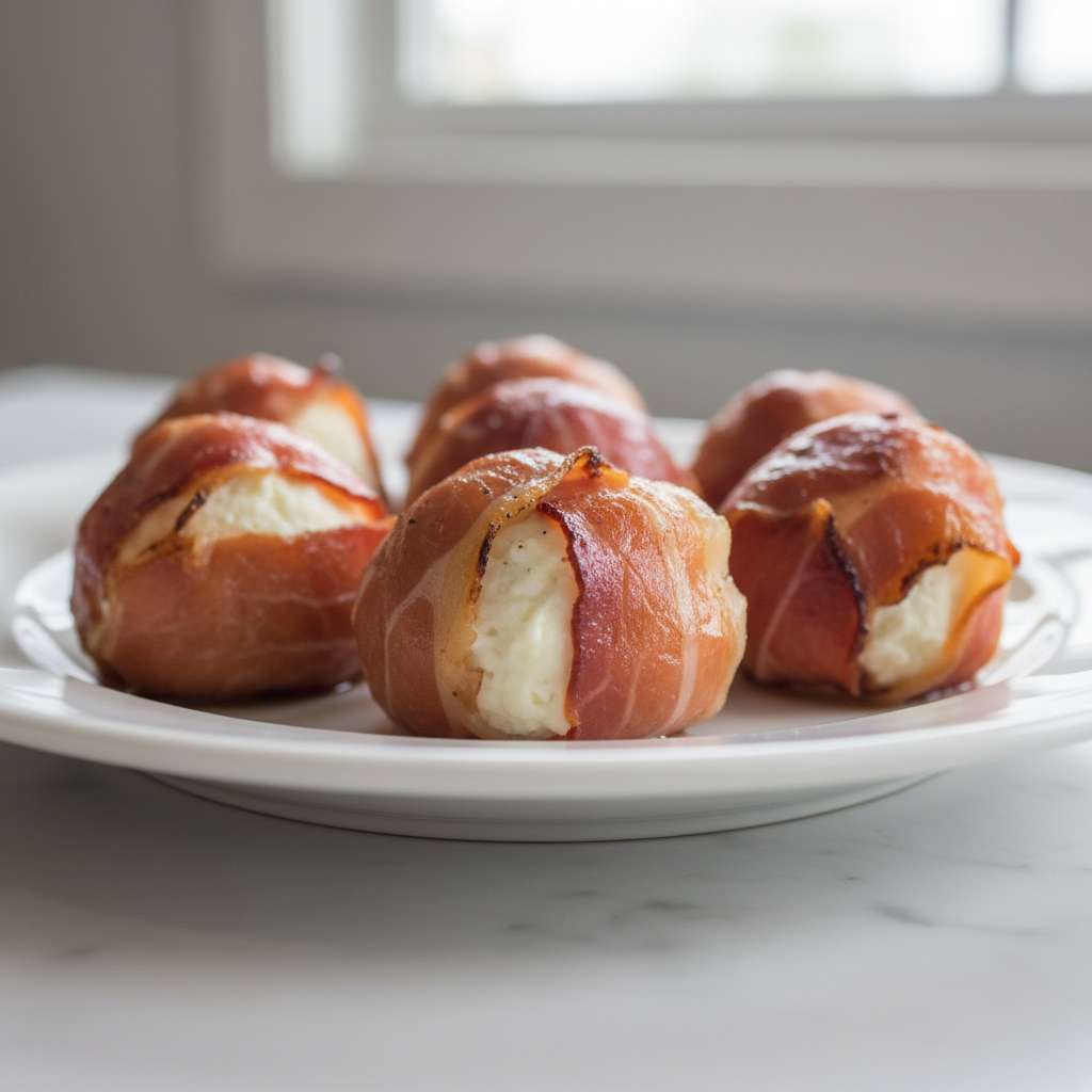 Goat Cheese Prosciutto Bonbons