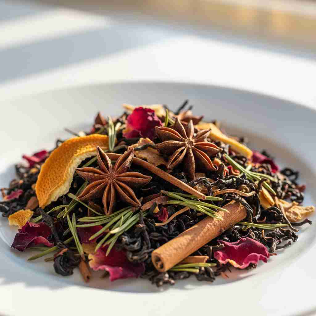Homemade Christmas Morning Tea Blend