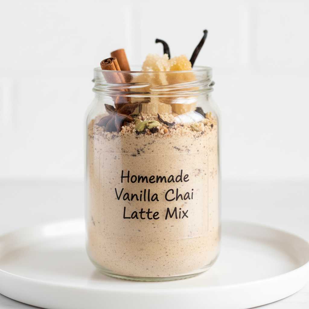 Homemade Vanilla Chai Latte Mix