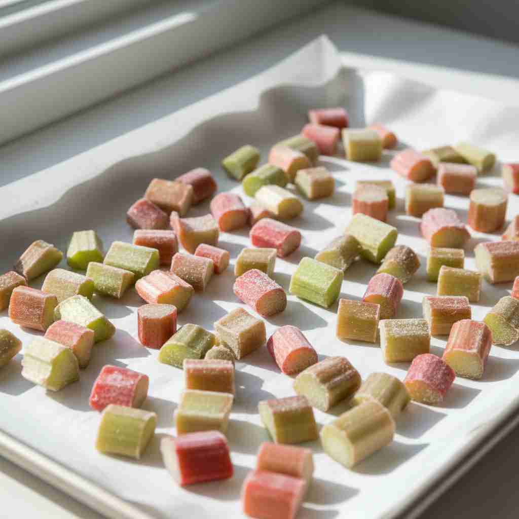 How to Freeze Rhubarb