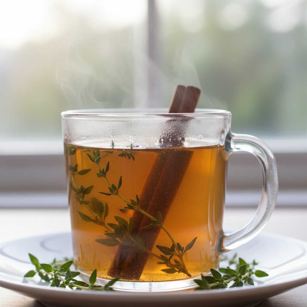 Immune Boosting Cinnamon Thyme Tea