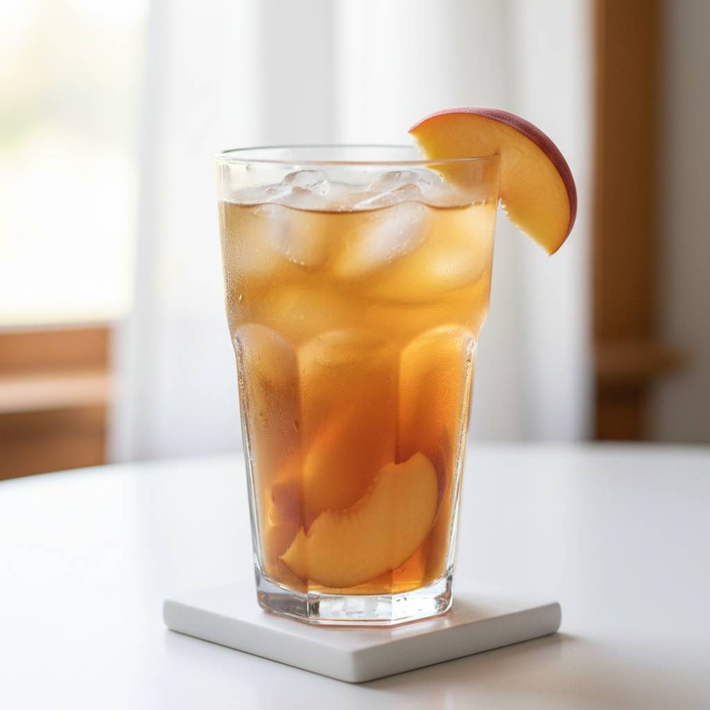 Irresistible Southern Peach Tea