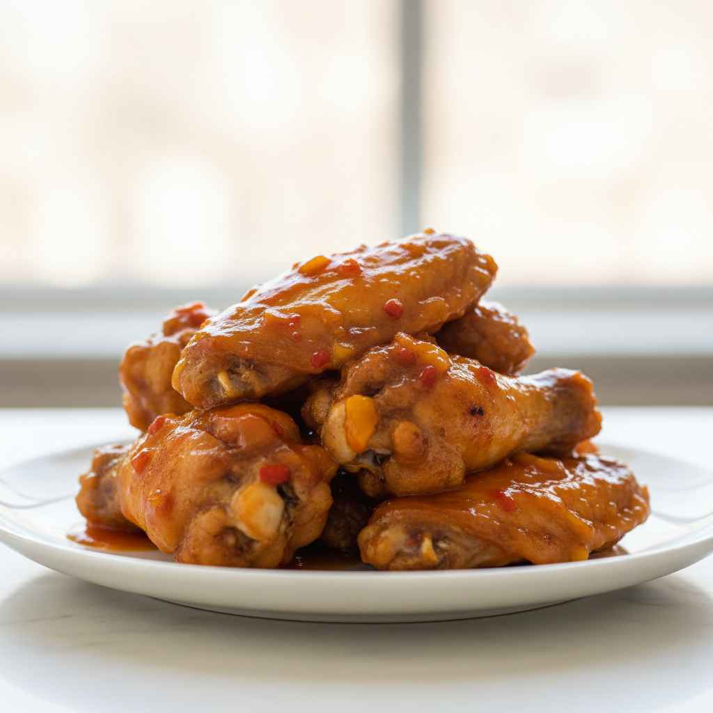 mango habanero chicken wings