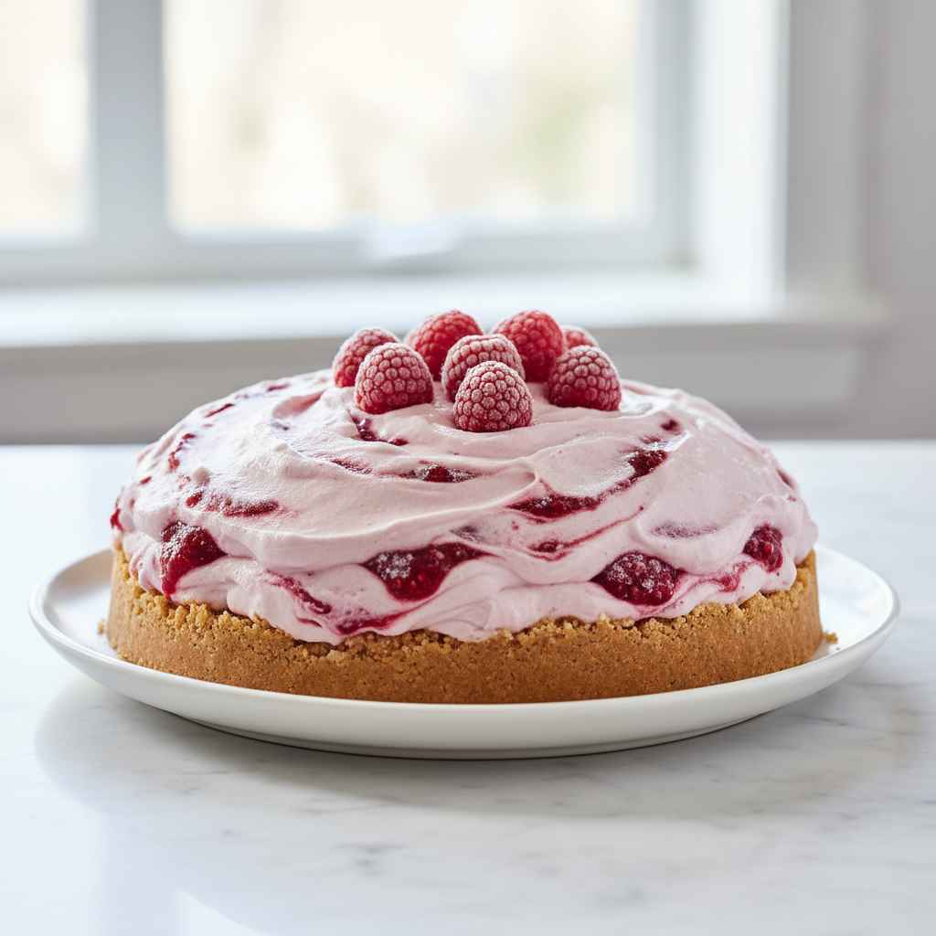 no churn frozen yogurt pie