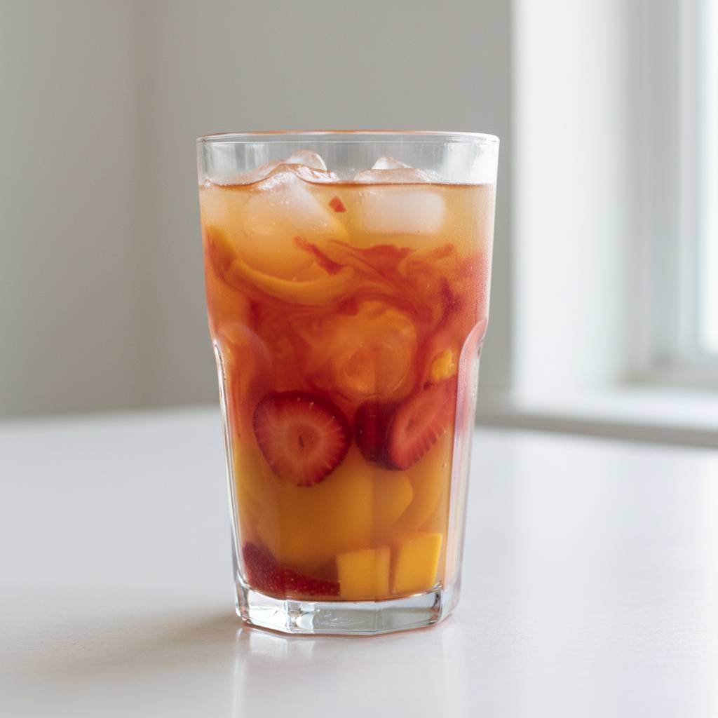 Olive Garden Mango Strawberry Tea