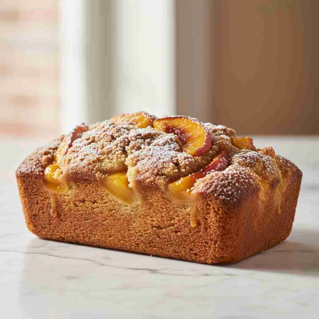 Peach Cobbler Pound Cake