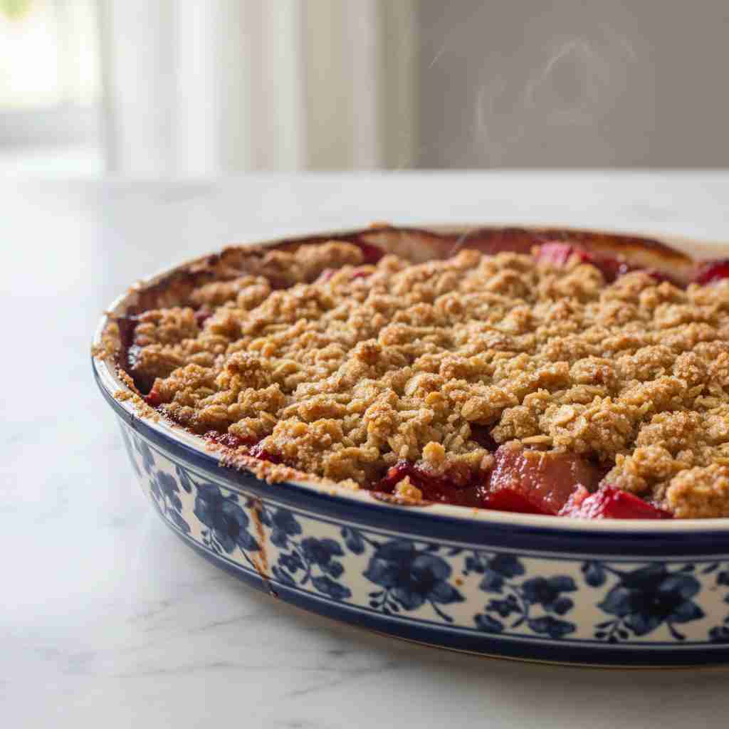 Pioneer Woman Rhubarb Crisp Dessert