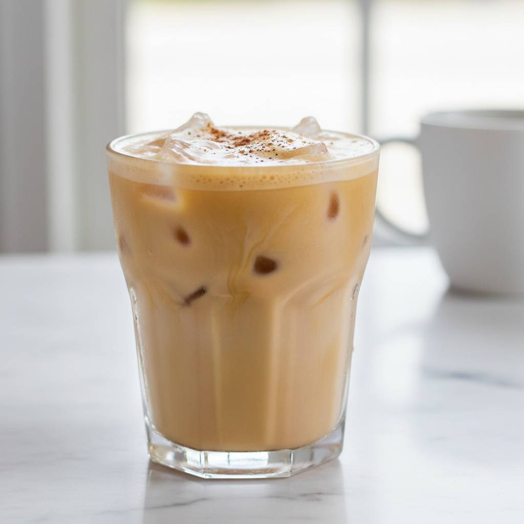 Pumpkin Chai Iced Latte