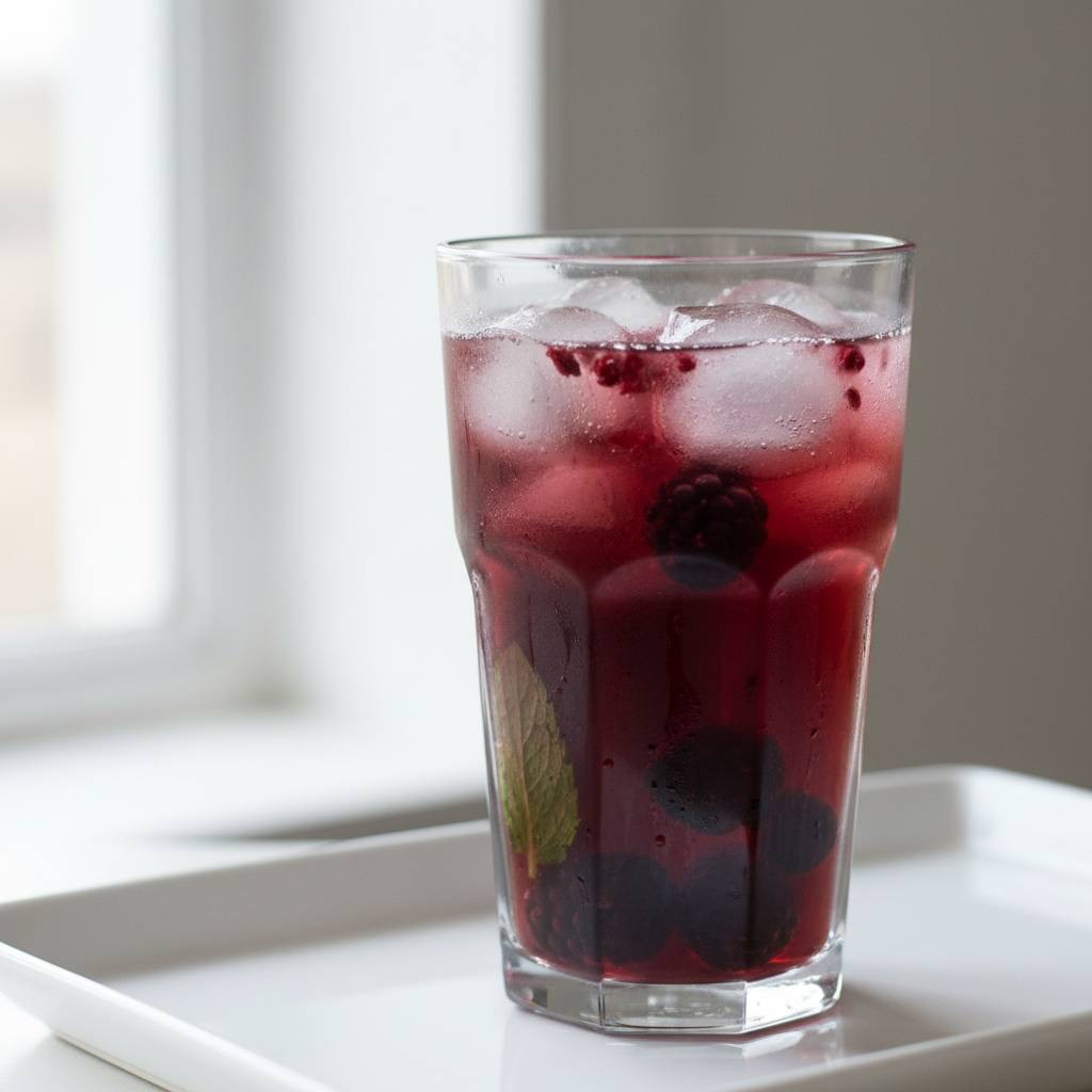 Refreshing Blackberry Iced Tea