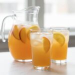 Refreshing Homemade Peach Lemonade