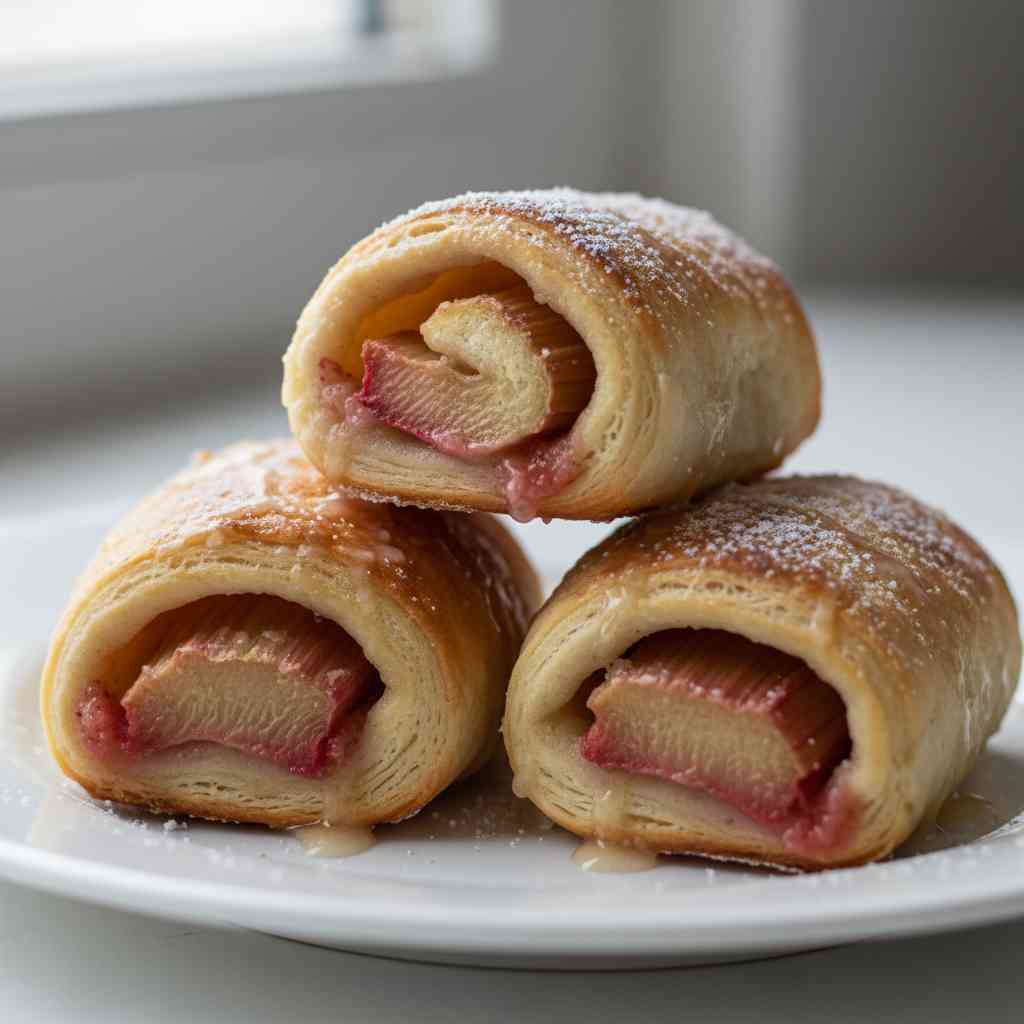 Rhubarb Rolls
