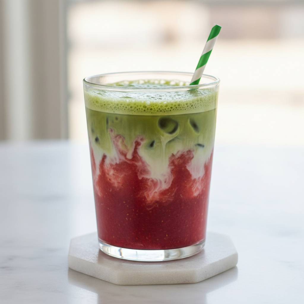 Strawberry Matcha Latte Starbucks Copycat