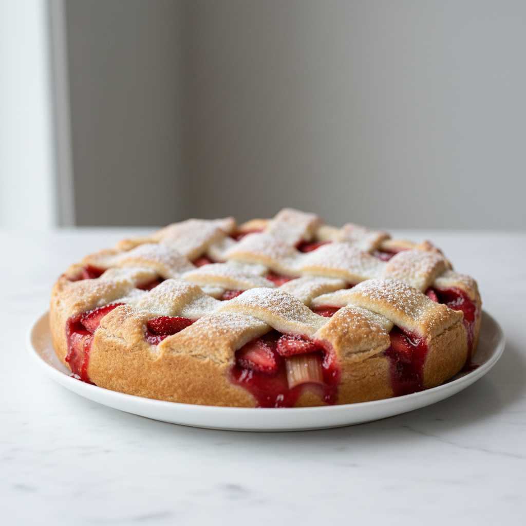 Strawberry Rhubarb Pie