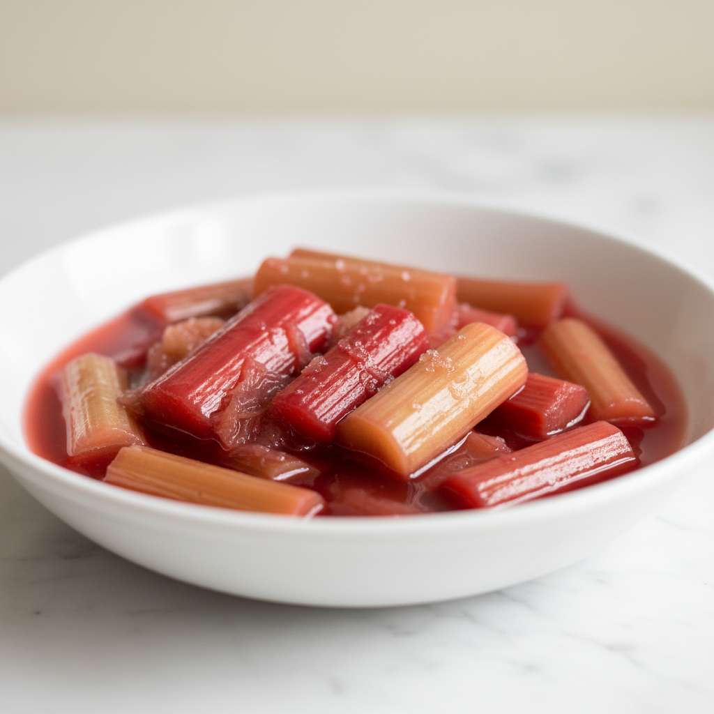 Three Ingredient Stewed Rhubarb 2 Three Ingredient Stewed Rhubarb