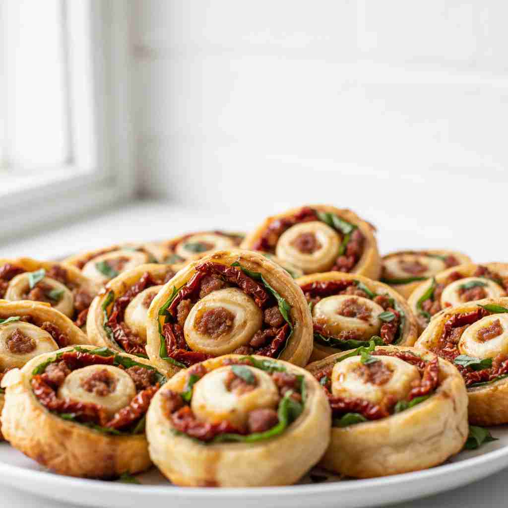 Zesty Italian Pinwheels