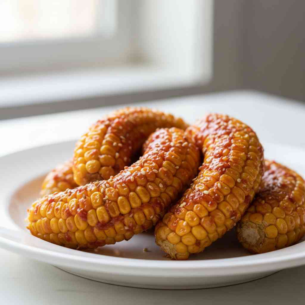 Air Fried Korean Corn Ribs