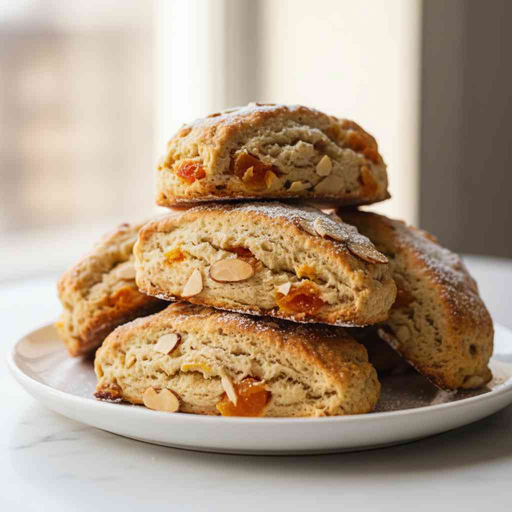 Apricot Almond Scones Recipe