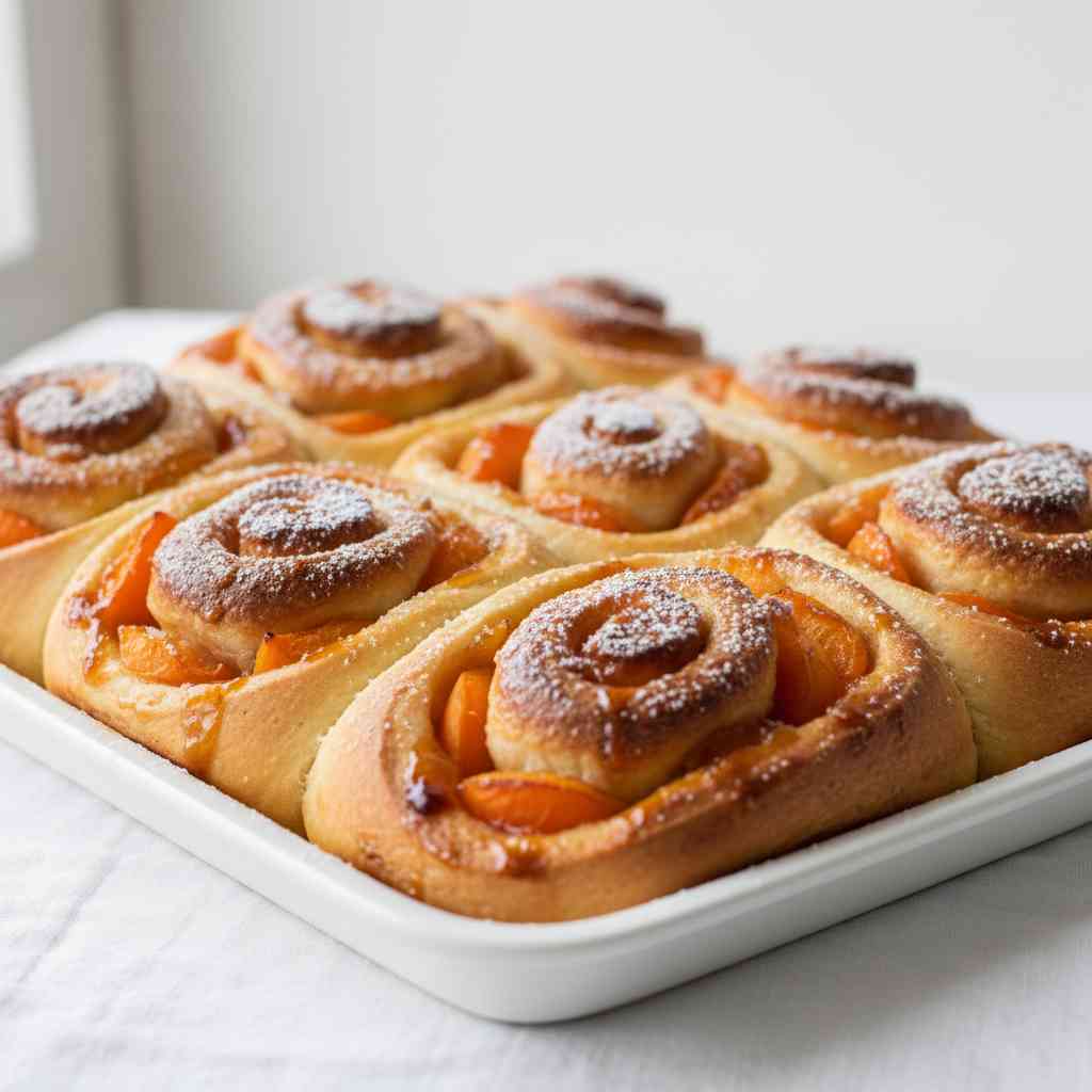 Apricot Sweet Rolls Recipe